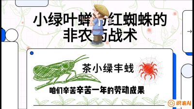 第03节（虫害篇）：看不见的吸血鬼：小绿叶蝉与红蜘蛛的&ldquo;非农药&rdquo;团灭战术（抗性治理），课程：《茶金时代：从&ldquo;看天吃饭&rdquo;到&ldquo;精准控局&rdquo;的茶叶高产提质实战课》