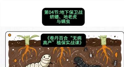 第04节：地下保卫战&mdash;&mdash;蛴螬、地老虎与螨虫 ，课程：《卷丹百合&ldquo;无病高产&rdquo;植保实战课》#识农AI