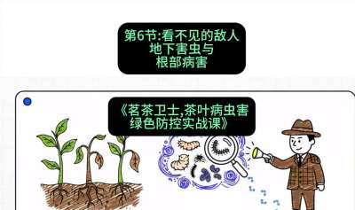 第06节：看不见的敌人&mdash;&mdash;地下害虫与根部病害，课程：《茗茶卫士&mdash;&mdash;茶叶病虫害绿色防控实战课》#识农AI